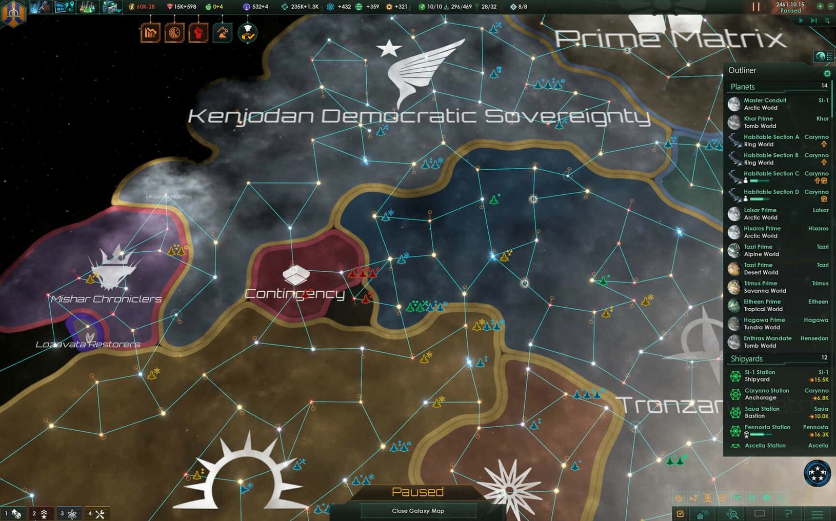 Stellaris — photo 4 Stellaris options, screen 4