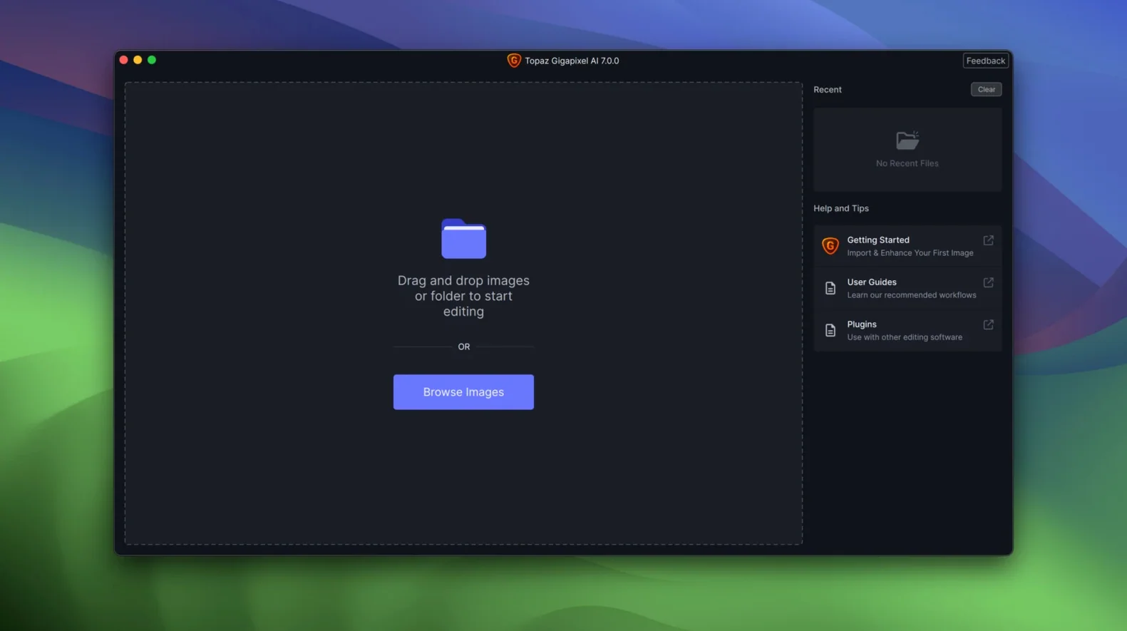 Topaz Gigapixel AI — photo 1 topaz gigapixel mac UI