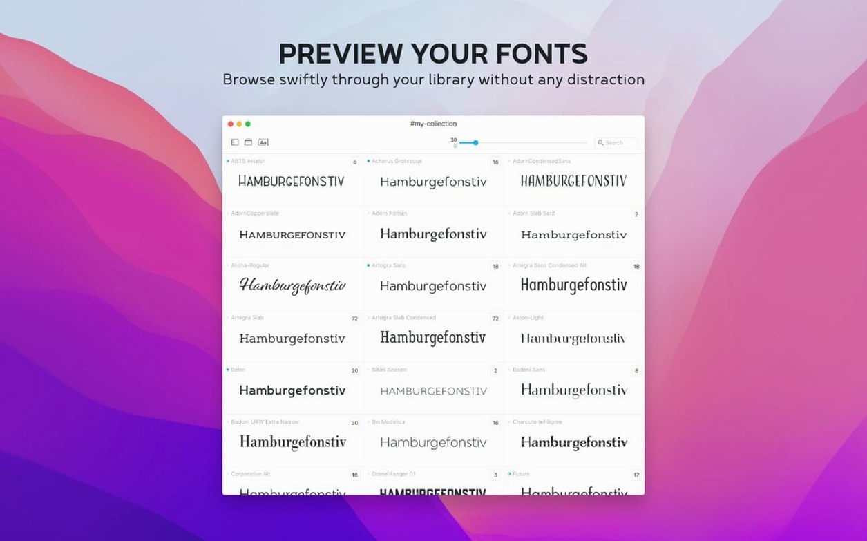 Typeface — photo 1 typeface torrent UI