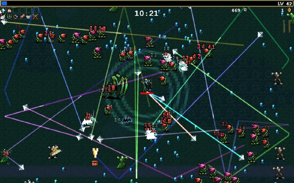 Vampire Survivors reel 1 vampire survivors crack mac: main interface