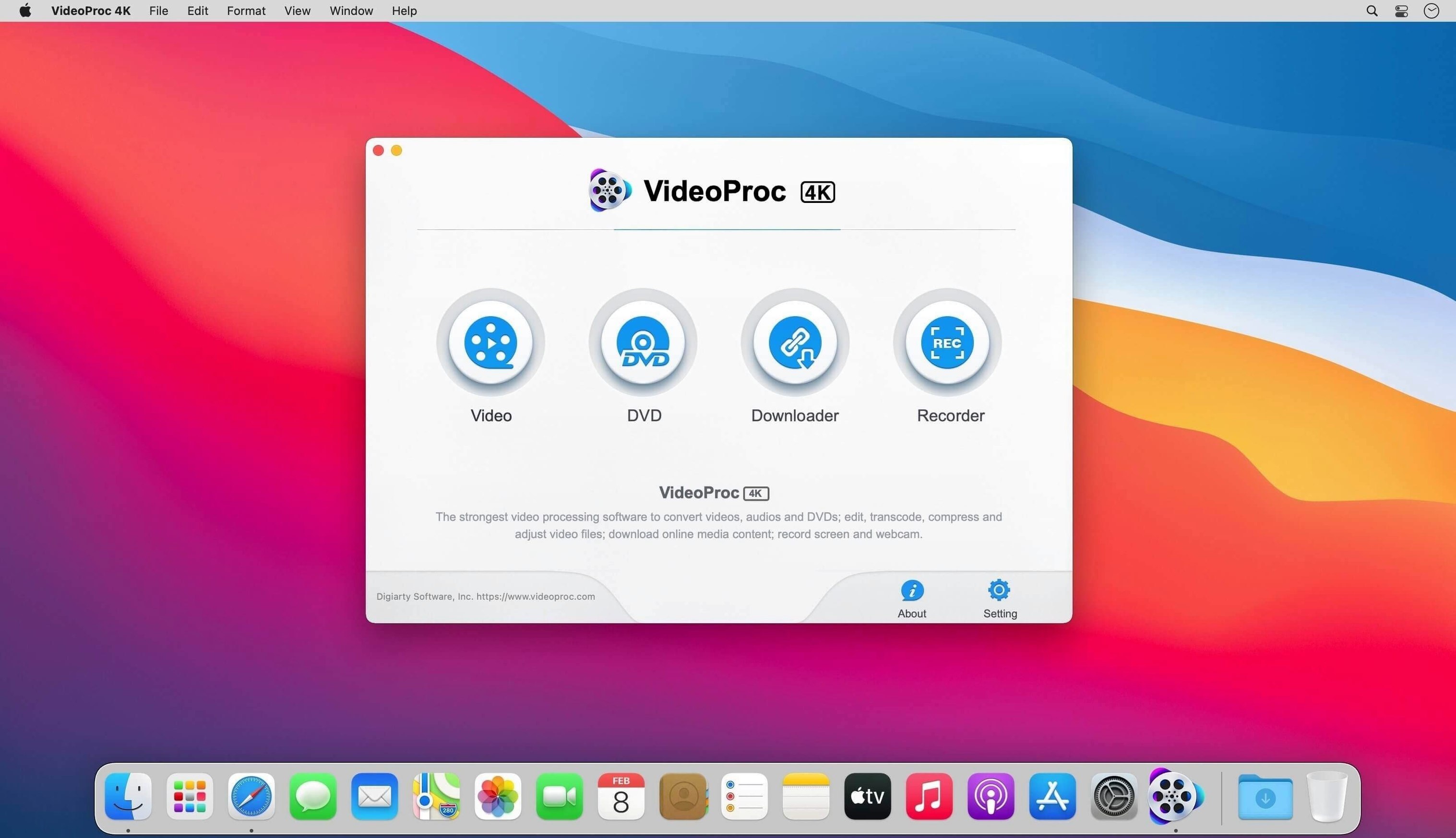 VideoProc Converter — photo 1 videoproc converter mac: main interface
