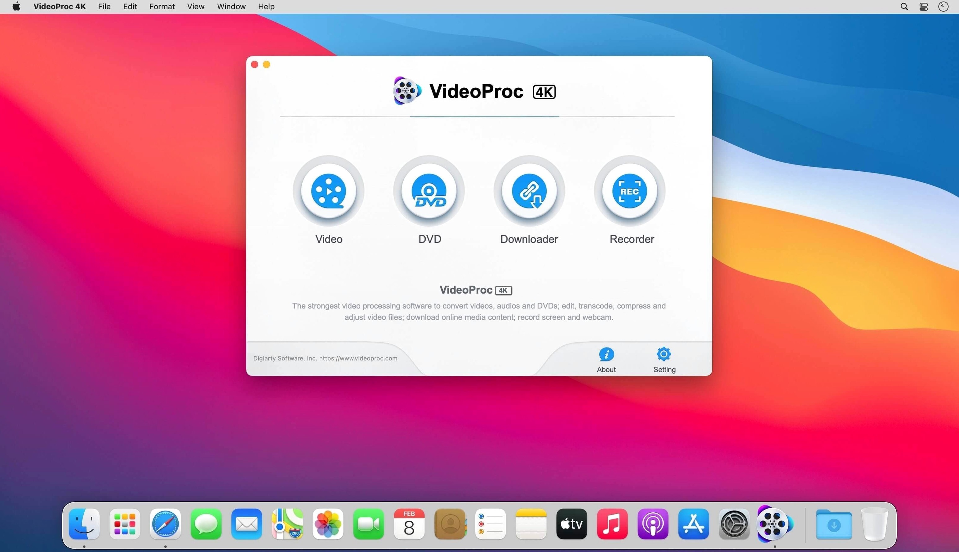 VideoProc Converter — photo 3 VideoProc Converter options, screen 3