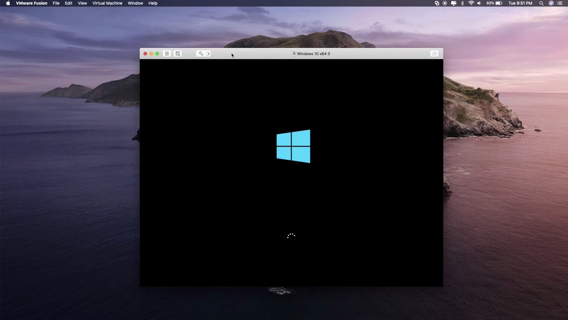 VMware Fusion Pro — photo 1 vmware fusion download UI