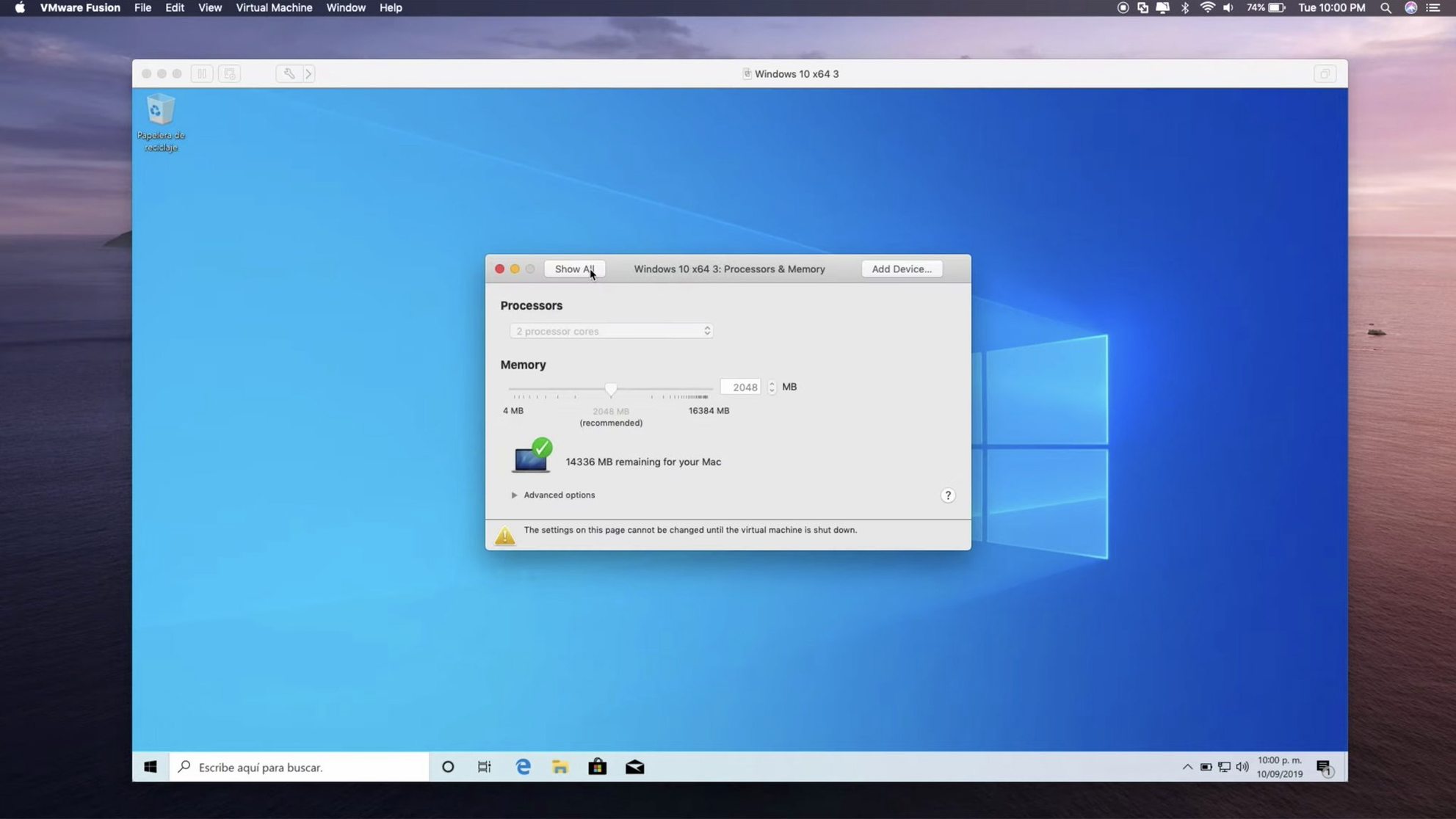 VMware Fusion Pro — photo 3 VMware Fusion Pro options, screen 3