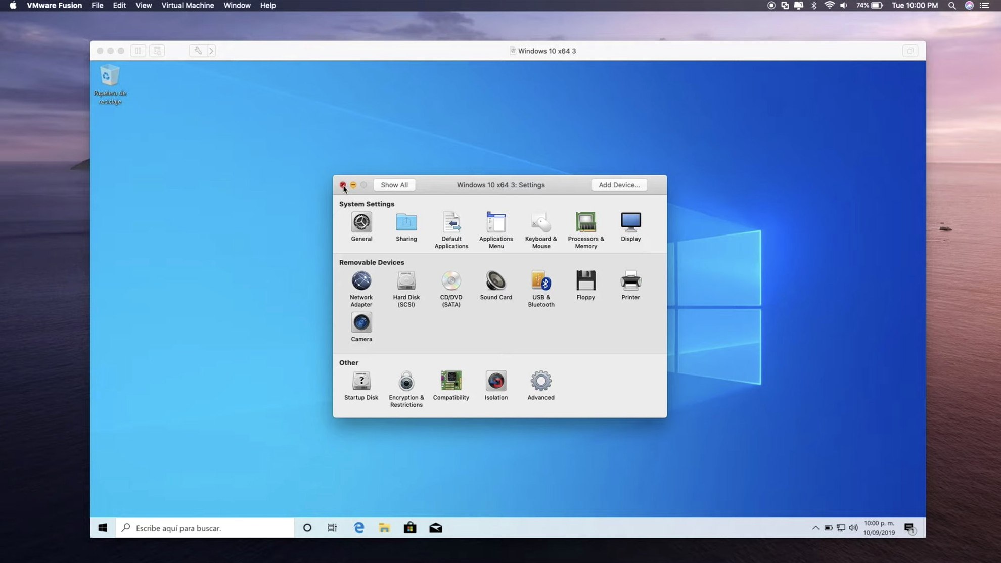 VMware Fusion Pro — photo 4 VMware Fusion Pro options, screen 4