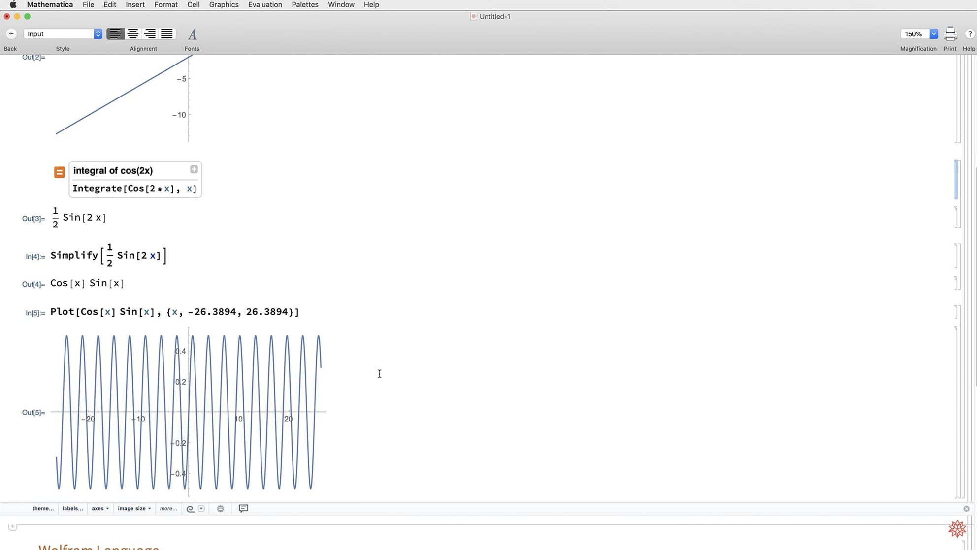 Wolfram Mathematica — photo 2 Wolfram Mathematica options, screen 2