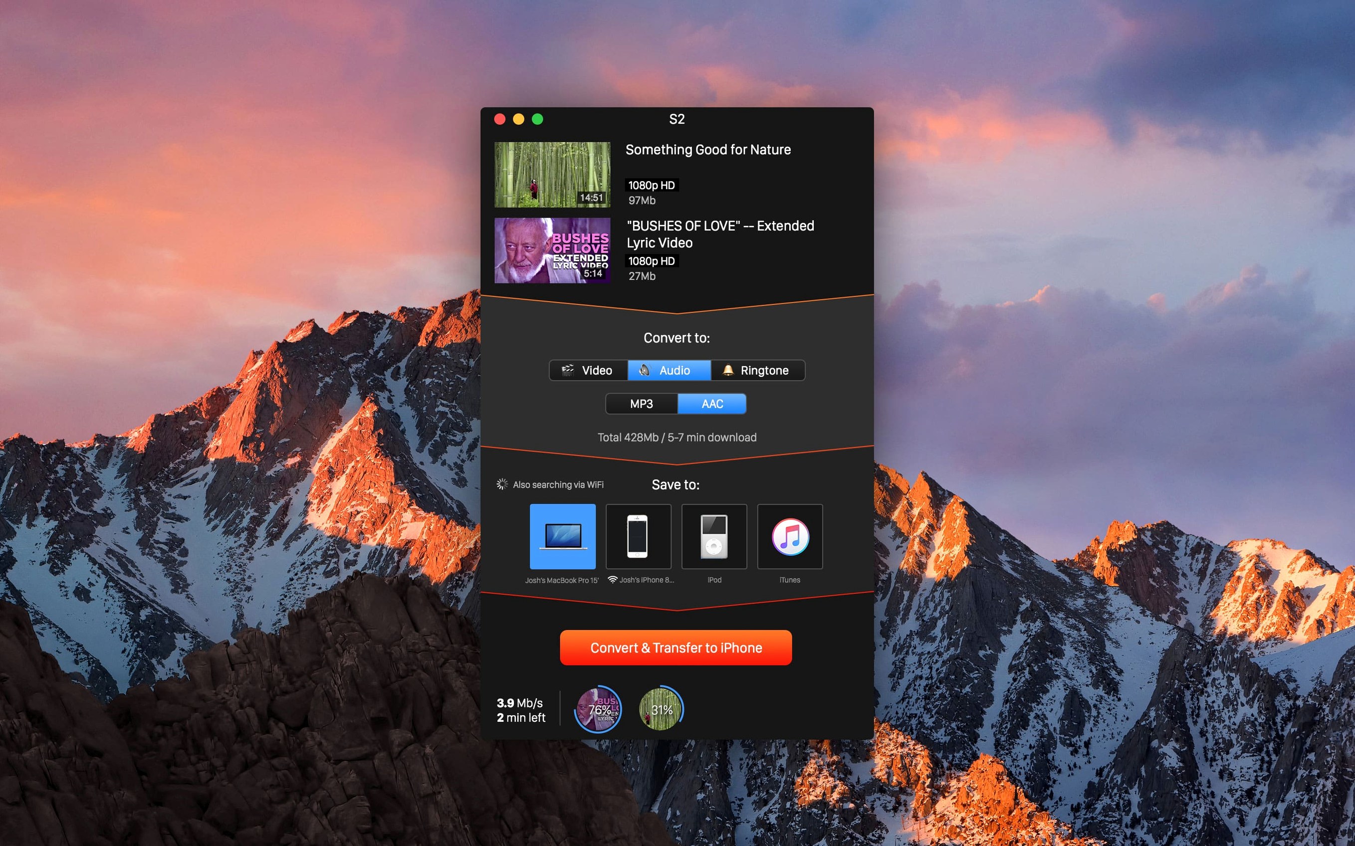 YouTube Converter PRO reel 2 YouTube Converter PRO snapshot 2