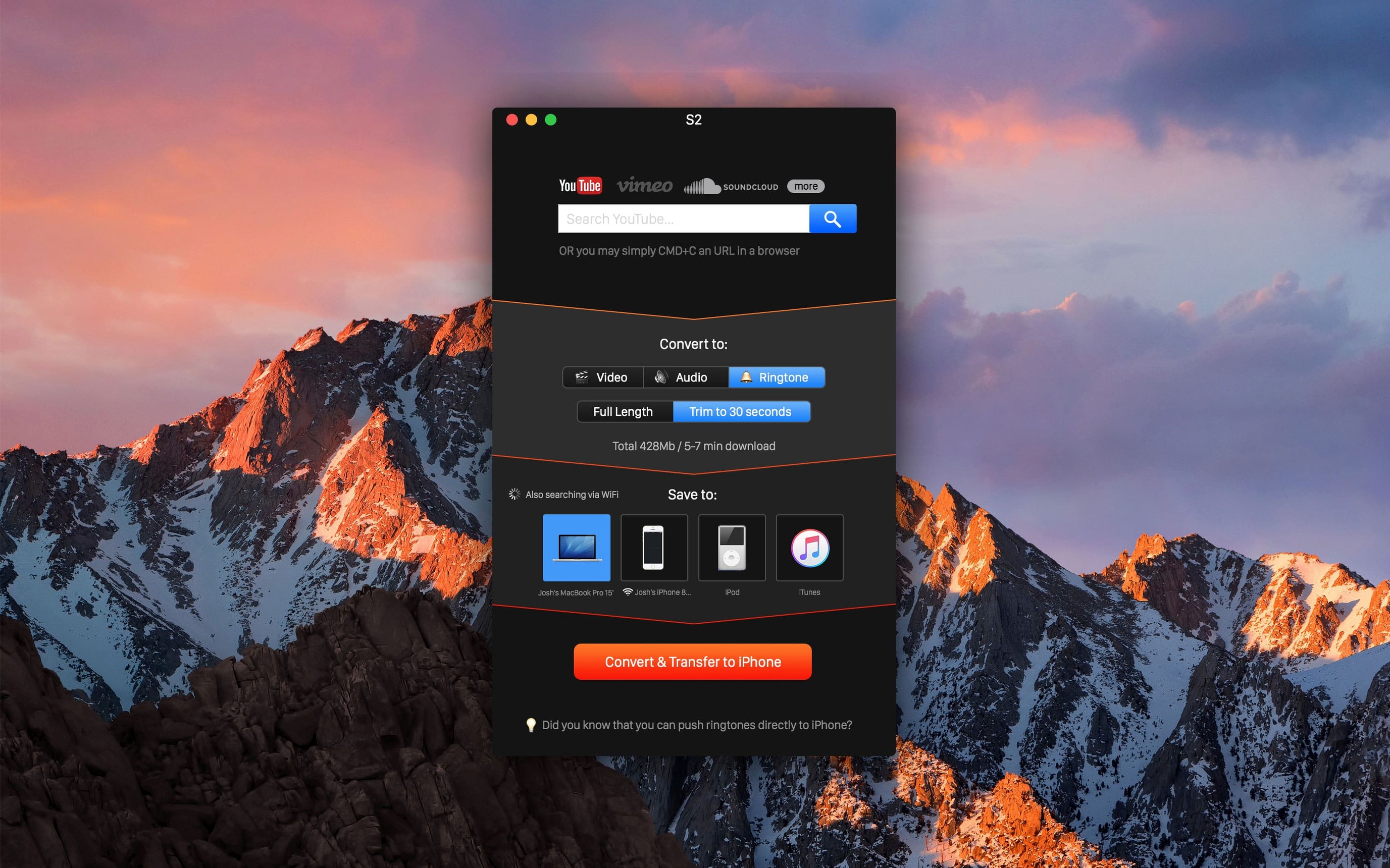 YouTube Converter PRO reel 4 YouTube Converter PRO snapshot 4