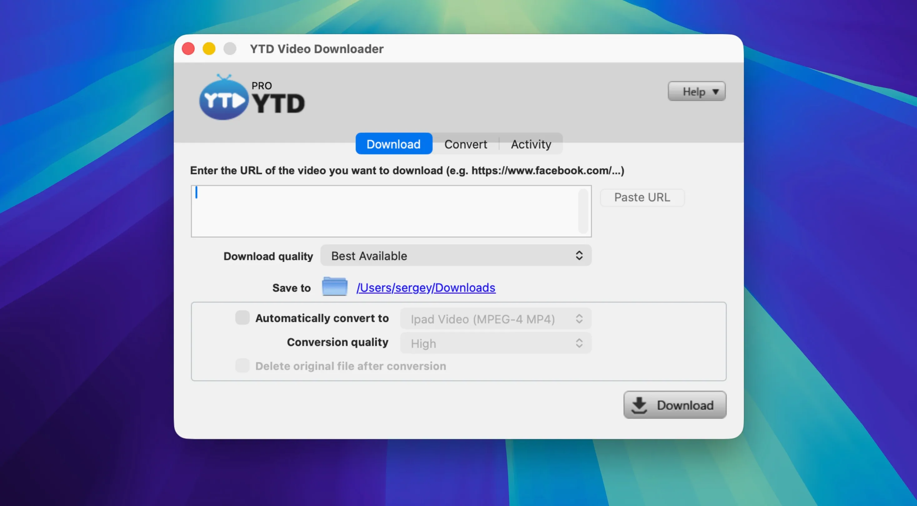 YTD Video Downloader PRO reel 1 ytd downloader torrent UI
